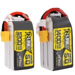 TATTU R-line Gold Brick V5.0 V5 Traversal Machine 1200/1400mAh Battery 6S 22.2v 150C(xt60 Plug) Battery for